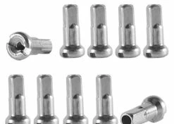 Acier Galvanisé 10x ECROU DE RAYON 13G 14G VELO CYCLE VTT VTC ROUTE VILLE