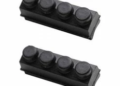 Elastomère 2x PATINS DE FREIN AVANT SOLEX GOMME NUE 40MM TYPE 3800 2200 5000