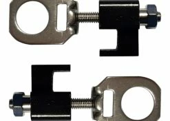 Acier Inoxydable 2x Tendeur De Chaine M5 Vélo Hollandais Sparta 63mm Ajusteur Tension à Vis