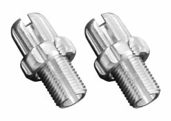 Aluminium 2x VIS CREUSE DE REGLAGE POIGNEE DE FREIN M10x1 VELO VTT MOLETTE LEVIER CABLE GAINE
