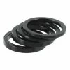 4x Entretoise Direction Potence Velo 1 1/8" 28.6mm Noir Cale Ergonomique 3mm 5mm Aluminium Guidon Vtt Route Ville -magasin de vélo 4x entretoise direction potence velo 1 18 286mm noir cale ergonomique 3mm 5mm aluminium guidon vtt route ville