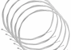 5x Câble Dérailleur 2.7m Adaptable Shimano Sram Vélo Vtt Route Ville Tandem Acier Galvanisé