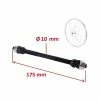 Acier Galvanisé AXE DE Roue Velo Universel 10x175 MM MOYEU Arriere Plein VTT Route BMX Fixie SINGLESPEED Vintage Ancien ECROU 10MM 175MM -magasin de vélo axe de roue velo universel 10x175 mm moyeu arriere plein vtt route bmx fixie singlespeed vintage ancien ecrou 10mm 175mm