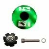 BOUCHON DE DIRECTION ALUMINIUM VERT TUBE 1 1/8" POTENCE CAPOT ETOILE OVERSIZED VELO CYCLE VTT VTC VILLE ROUTE -magasin de vélo bouchon de direction aluminium vert tube 1 18 potence capot etoile oversized velo cycle vtt vtc ville route