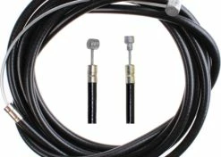 Acier Galvanisé Cable Et Gaine De Frein Vélo Arrière Noir Tête Vtt Route Longueur 1600 1750mm Cycle Route Ville