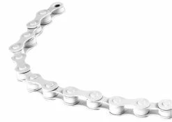 Recouvert D'une Couche De TEFLON Chaine 1/2x1/8" 112 Maillons Blanc Vélo BMX Single Speed Pignon Fixe Route