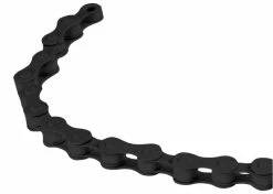 Recouvert D'une Couche De TEFLON Chaine 1/2x1/8" 112 Maillons Noir Vélo BMX Single Speed Pignon Fixe Route
