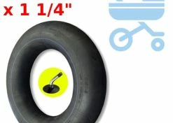 Butyle Chambre à Air 8" VALVE SCHRADER COUDÉE 45°