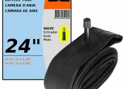 Butyle CHAMBRE A AIR VELO 24 X 1,50-2,00" (40/54-507) VALVE SCHRADER 35MM VTT ROUTE