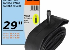 Butyle CHAMBRE A AIR VELO 29 X 2,10-2,40" (54/60-622) VALVE SCHRADER 35MM VTT ROUTE