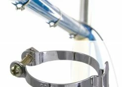 Acier Inoxydable Collier De Fixation Gaine Vélo Cadre 28.6mm Acier Chromé