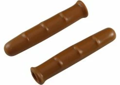 Elastomère Couvre Levier De Frein Vintage Marron Lisse 85mm