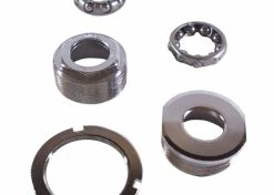 Acier Inoxydable CUVETTE BOITIER DE PEDALIER BSC 34.8MM VELO ROULEMENT CONTRE ECROU BMX FIXIE