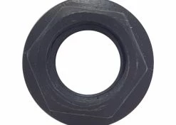 Acier Bruni ECROU DE FIXATION MANIVELLE M10 EMBASE CRANTE ACIER BRUN PEDALIER VELO VTT VILLE ROUTE -magasin de vélo ecrou de fixation manivelle m10 embase crante acier brun pedalier velo vtt ville route 2