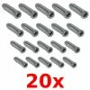 Aluminium Embouts De Câble Frein Et Dérailleur (kit De 20) -magasin de vélo embouts de cable frein et derailleur kit de 20