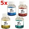 Aluminium Embouts Gaine Dérailleur 4mm Vélo Cyclomoteur Moto (x5) Bleu Rouge Jaune Vert -magasin de vélo embouts gaine derailleur 4mm velo cyclomoteur moto x5 bleu rouge jaune vert