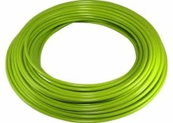 Plastique, Acier Et Insert Téflon Gaine De Frein Vélo Au Mètre Vert Avec Insert Téflon Cycle Vtt Ville Route Vintage