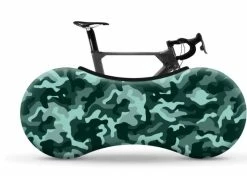 Housse De Vélo D'intérieur VELOSOCK Camo -magasin de vélo housse velo velosock camo vert