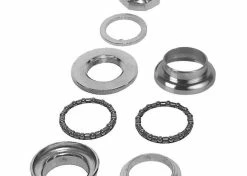 Acier Chromé JEU DE DIRECTION A VISSER 1" (30/25.4/30/27MM) ECO ACIER CHROME VELO CYCLE VILLE VINTAGE VTT VTC ROUTE