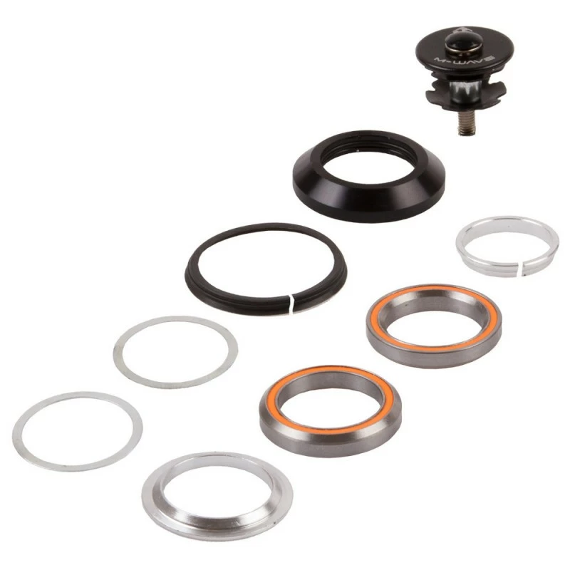 Jeu De Direction Intégré 1 1/8" (28.5/41.8/30mm) IS 42-28.6 - IS 42/30 Noir Vélo Cycle Aluminium Roulement étanche 4 Jeu De Direction Intégré 1 1/8" (28.5/41.8/30mm) IS 42-28.6 - IS 42/30 Noir Vélo Cycle Aluminium Roulement étanche – Image 2