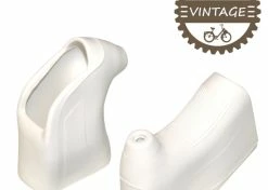 Aluminium KIT LEVIER DE FREIN PERFORE ET REPOSE MAIN PAIRE COCOTTE VINTAGE VELO COURSE 22.2MM ALU -magasin de vélo kit levier de frein perfore et repose main paire cocotte vintage velo course 222mm alu 10