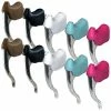 Aluminium KIT LEVIER DE FREIN PERFORE ET REPOSE MAIN PAIRE COCOTTE VINTAGE VELO COURSE 22.2MM ALU