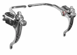 Levier De Frein Vélo Double Commande 22mm Ville Route Randonneuse Aluminium
