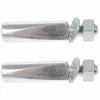 Acier Inoxydable Paire De Clavettes D9 L43 Mm -magasin de vélo paire de clavettes d9 l43 mm