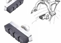 Elastomère Patins De Frein Classique 40mm (paire)