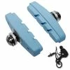 Elastomère Patins De Frein FIXIE BMX 50mm Bleu (paire) -magasin de vélo patins de frein fixie bmx 50mm bleu paire