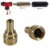 Laiton Raccord SCHRADER De Cartouche CO2 -magasin de vélo raccord schrader de cartouche co2