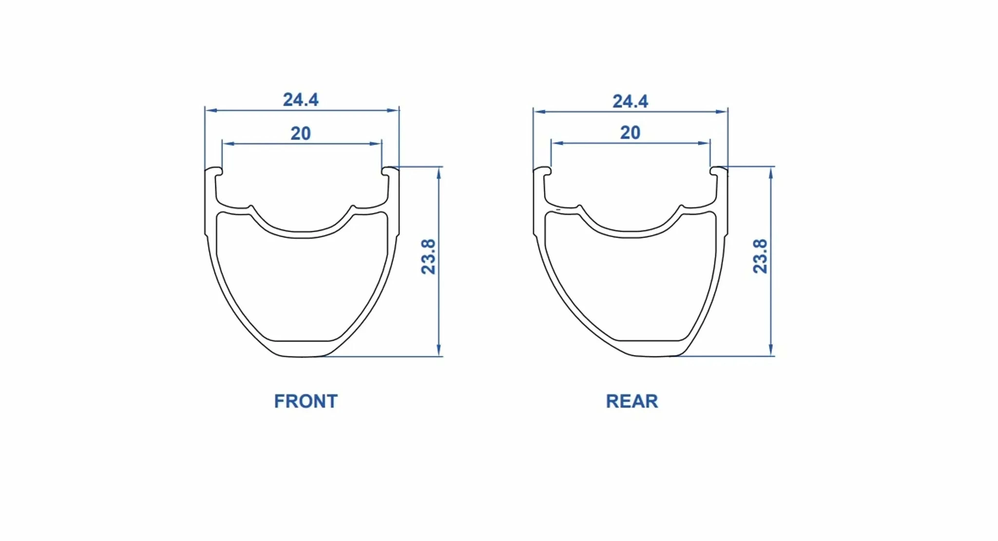 Paire De Roues Ritchey WCS Zeta QR à Patins 8 Paire De Roues Ritchey WCS Zeta QR à Patins – Image 6