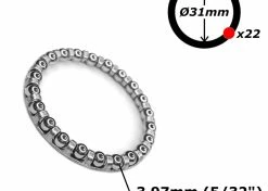 Acier Galvanisé Roulement Cage à Billes 31mm 40mm 22 Billes 5/32" Direction 1 1/8" Oversize Vélo Cycle Ville Route Vtt 7 Acier Galvanisé Roulement Cage à Billes 31mm 40mm 22 Billes 5/32" Direction 1 1/8" Oversize Vélo Cycle Ville Route Vtt -magasin de vélo roulement cage a billes 31mm 40mm 22 billes 532 direction 1 18 oversize velo cycle ville route vtt 2