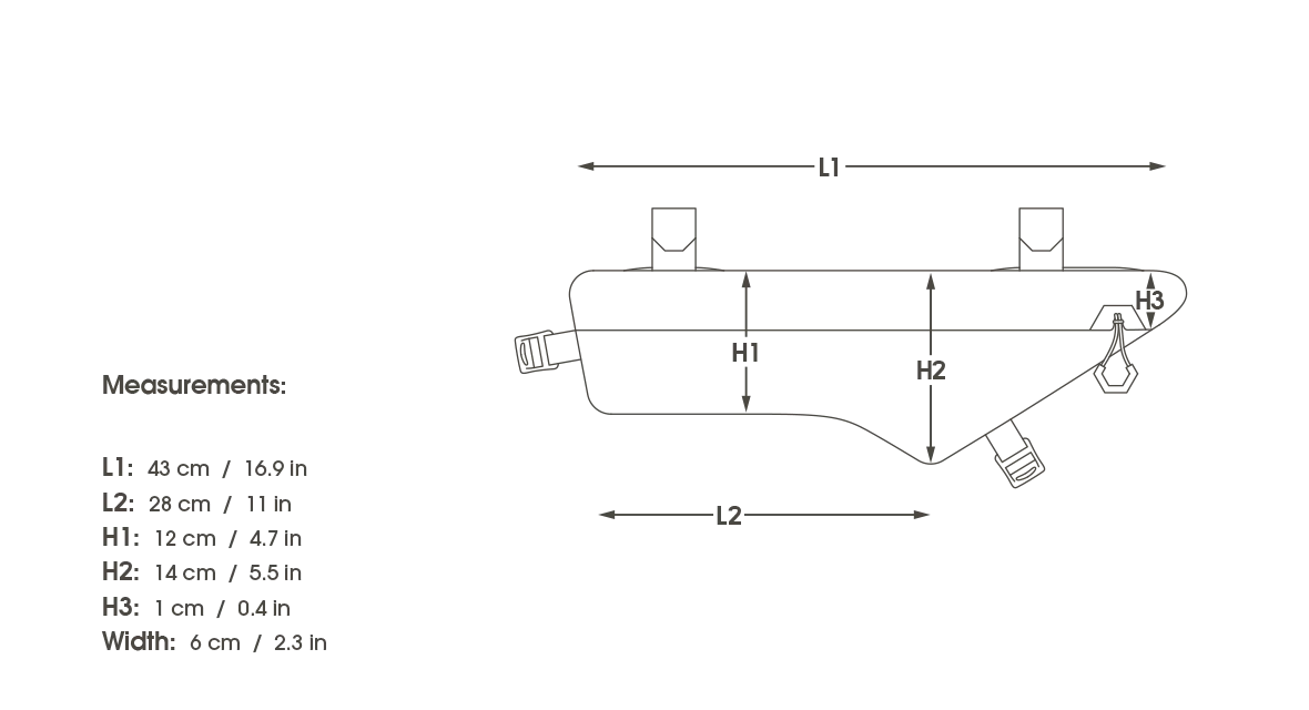 Sacoche De Cadre Apidura Expedition Compact Frame Pack (3L) 4 Sacoche De Cadre Apidura Expedition Compact Frame Pack (3L) – Image 2