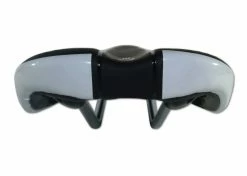 Plastique Selle GES TOMAHAWK BLANC -magasin de vélo selle ges tomahawk blanc 1