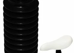 Polyéthylène SOUFFLET NOIR TIGE DE SELLE VELO ENFANT Ø25MM 80MM DRAISIENNE TRICYCLE GARÇON