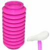 Polyéthylène SOUFFLET ROSE TIGE DE SELLE VELO ENFANT Ø25MM 80MM DRAISIENNE TRICYCLE FILLE