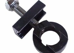 TENDEUR DE CHAINE Ø10MM Ø14MM ALUMINIUM NOIR BUTEE VELO BMX FREESTYLE