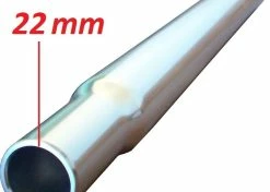 Acier Chromé Tige De Selle Acier D 22 L 250 Mm