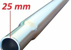 Acier Chromé Tige De Selle Acier D 25 L 240 Mm