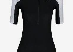 ORCA Tritop Athex Femme Avec Manches 2022 -magasin de vélo tritop athlex femme orca noir blanc