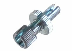 Acier Galvanisé Vis Creuse Fendue M6 De Réglage Poignée