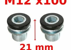 Acier Inoxydable Vis De Serrage Manivelle M12x100